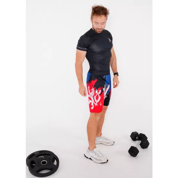  Мъжки премиум функционални шорти без джобове ALTISPORT VOJ/ALM036KRA02 ИВИЦИ 