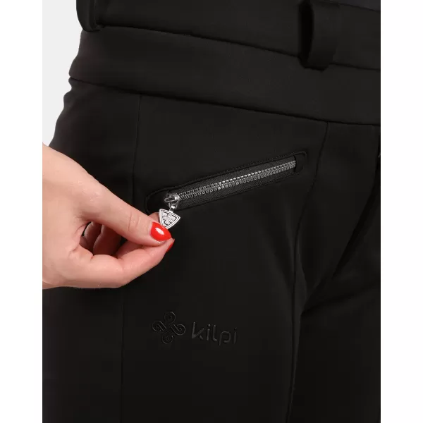  Дамски ски софтшел панталон KILPI MAURA-W WL0405KI ЧЕРЕН 