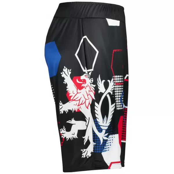  Мъжки премиум функционални шорти без джобове ALTISPORT VOJ/ALM036KRA02 ХЕКСА ЧЕРНО 