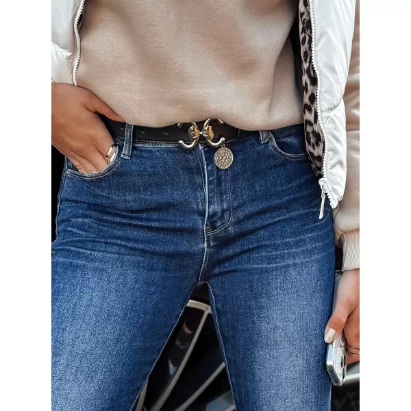  Дами DSTREET JEANLIFE UY2195 СИНЬО 