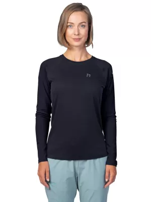 Дамска тениска с дълъг ръкав HANNAH LESLIE L/S АНТРАЦИТ