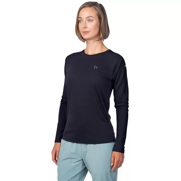  Дамска тениска с дълъг ръкав HANNAH LESLIE L/S АНТРАЦИТ 