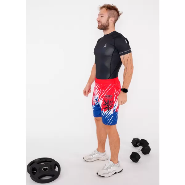  Мъжки премиум функционални шорти без джобове ALTISPORT VOJ/ALM036KRA02 ЛЪВ 