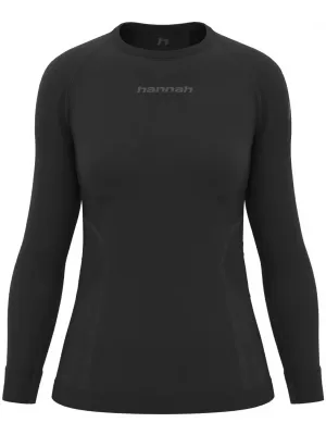 Дамска термо тениска HANNAH ACTIVE TS L/S W АНТРАЦИТ