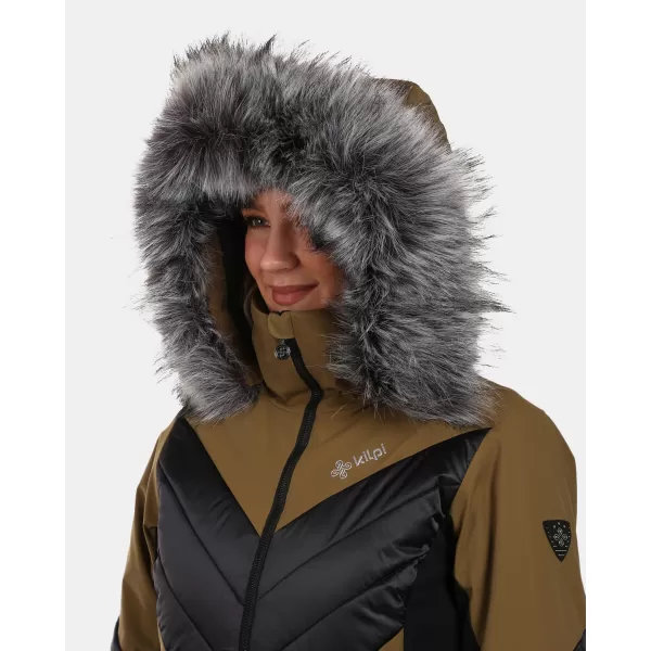  Дамско ски яке KILPI LIN-W WL0110KI КАКИ 