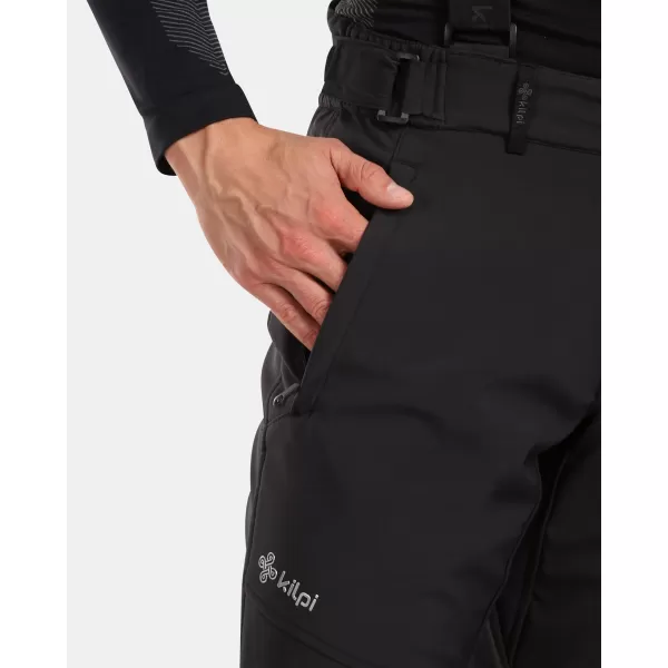  Мъжки ски панталони софтшел KILPI RHEA-M WM0409KI ЧЕРЕН 