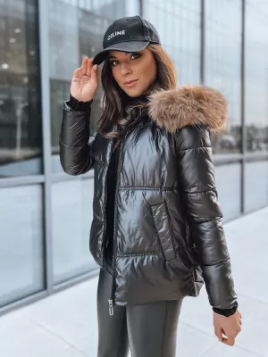 Дамско яке DSTREET SPARKLE TY3953 ЧЕРНО