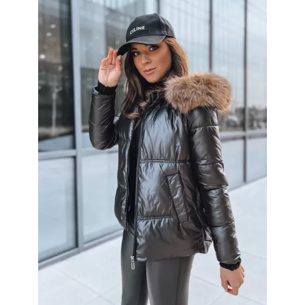  Дамско яке DSTREET SPARKLE TY3953 ЧЕРНО 