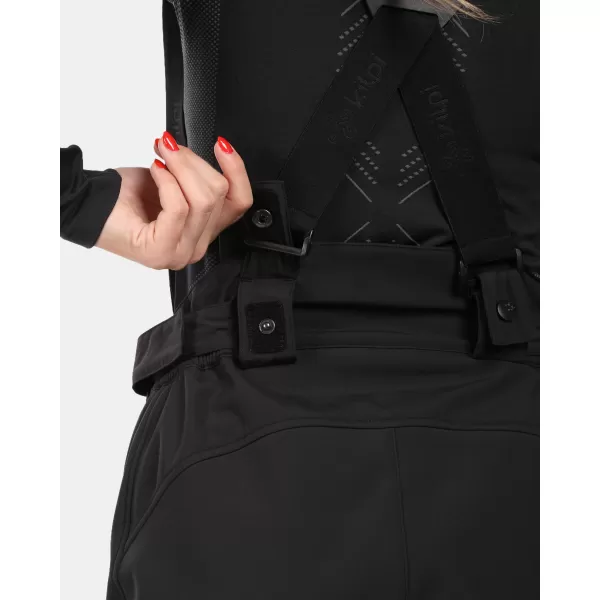  Дамски софтшел ски панталон KILPI RHEA-W WL0409KI ЧЕРЕН 