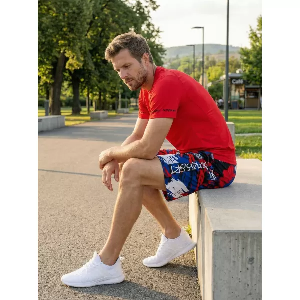  Мъжки премиум функционални шорти без джобове ALTISPORT VOJ/ALM036KRA02 ЧЕШКИ 