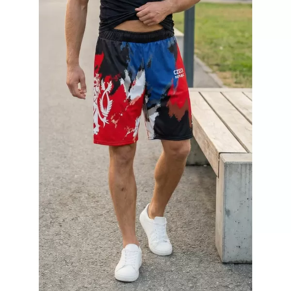  Мъжки премиум функционални шорти без джобове ALTISPORT VOJ/ALM036KRA02 ИВИЦИ 
