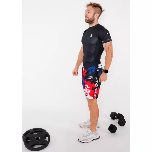  Мъжки премиум функционални шорти без джобове ALTISPORT VOJ/ALM036KRA02 ПЕТНА 