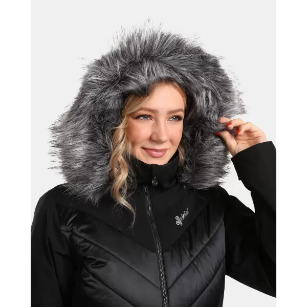  Дамско ски яке KILPI LIN-W WL0110KI ЧЕРЕН 