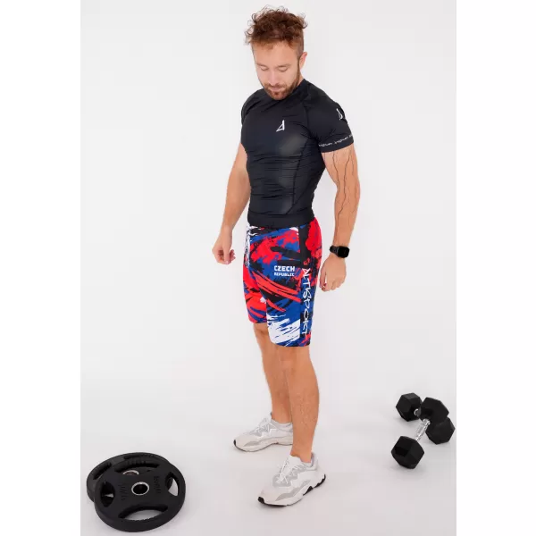  Мъжки премиум функционални шорти без джобове ALTISPORT VOJ/ALM036KRA02 ЧЕШКИ 
