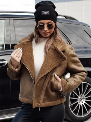 Дамско яке DSTREET SOFTSTILL TY4747 КАРАМЕЛ
