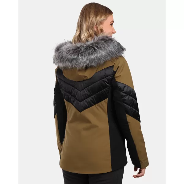  Дамско ски яке KILPI LIN-W WL0110KI КАКИ 