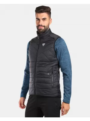 Изолирана жилетка с отопление KILPI HEATEO-M WM0121KI ЧЕРЕН