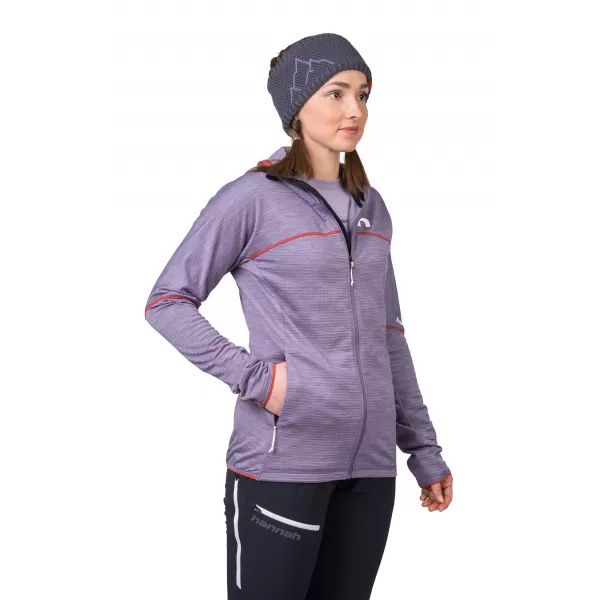  Дамски суичър HANNAH MEDA HOODY ЛАВАНДУЛА СИВО МЕЛ 