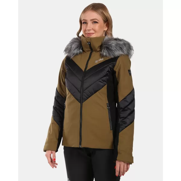  Дамско ски яке KILPI LIN-W WL0110KI КАКИ 