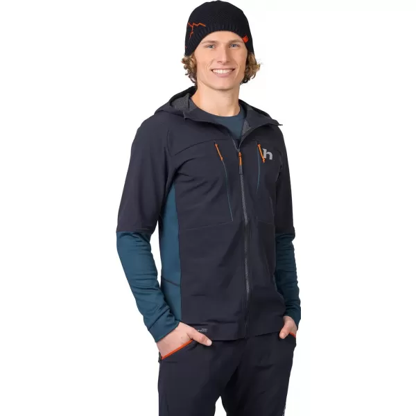  Мъжко яке HANNAH TRANE HOODY АНТРАЦИТ/СТРАТИФИЦИРАНО МОРЕ 