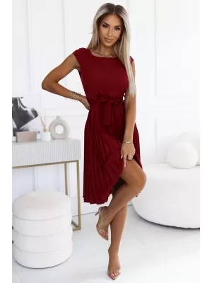 Рокля NUMOCO LILA 311-15 БУРГУНДИЯ