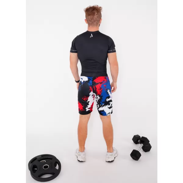  Мъжки премиум функционални шорти без джобове ALTISPORT VOJ/ALM036KRA02 ПЕТНА 