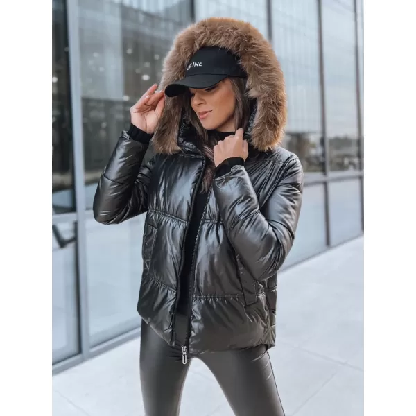  Дамско яке DSTREET SPARKLE TY3953 ЧЕРНО 