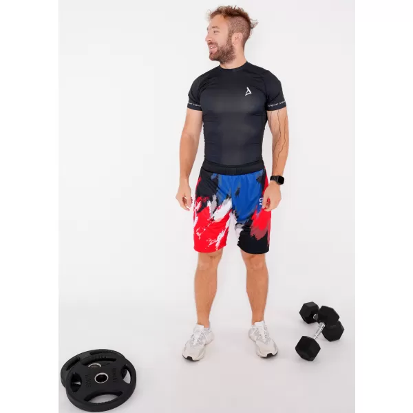  Мъжки премиум функционални шорти без джобове ALTISPORT VOJ/ALM036KRA02 ИВИЦИ 