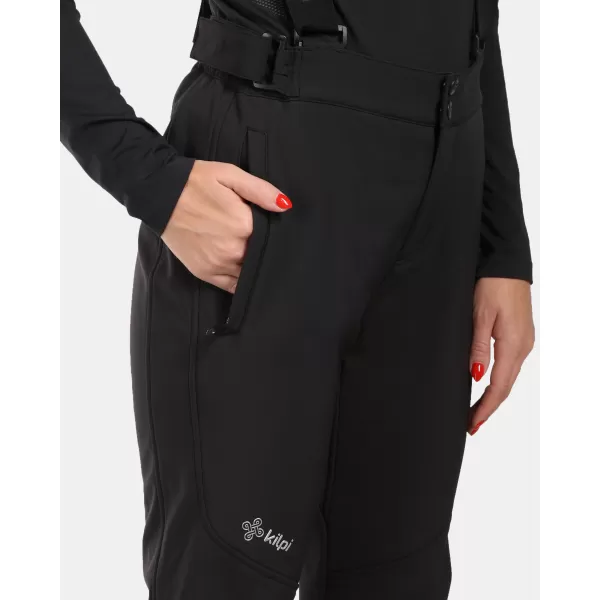  Дамски софтшел ски панталон KILPI RHEA-W WL0409KI ЧЕРЕН 