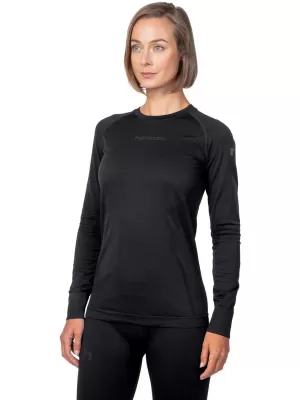 Дамска термо тениска HANNAH ACTIVE TS L/S W АНТРАЦИТ