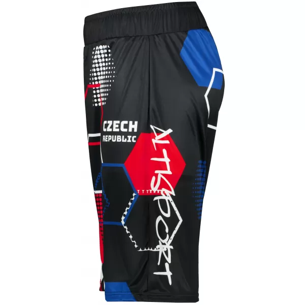  Мъжки премиум функционални шорти без джобове ALTISPORT VOJ/ALM036KRA02 ХЕКСА ЧЕРНО 