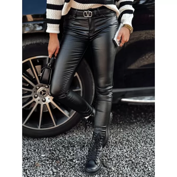  Дамски панталони DSTREET GLOSSTEP UY2194 ЧЕРНО 