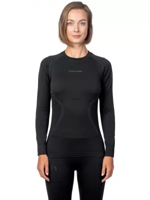 Дамска термо тениска HANNAH THERMO ACTIVE TS L/S W АНТРАЦИТ