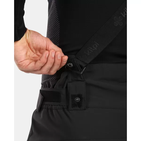  Мъжки ски панталони софтшел KILPI RHEA-M WM0409KI ЧЕРЕН 