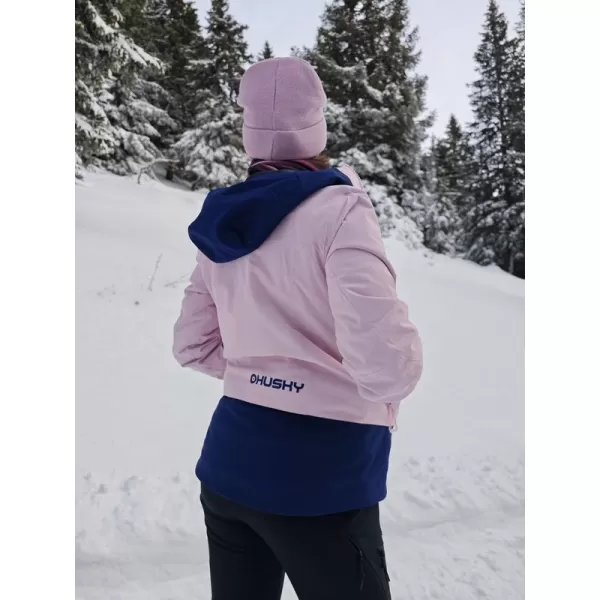  Дамско ски яке HUSKY GAMBI L РОЗОВО/СИНЬО 