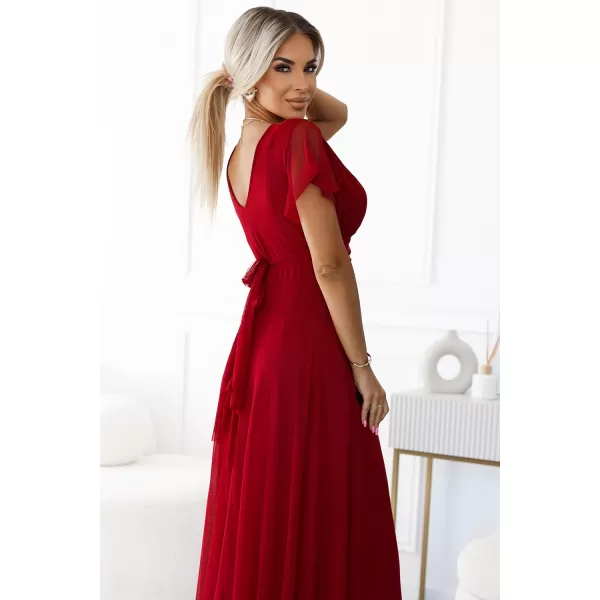  Рокля NUMOCO NASTIA 562-2 БУРГУНДИЯ 
