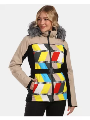 Дамско ски яке KILPI CLAIR-W WL0107KI БЕЖОВО