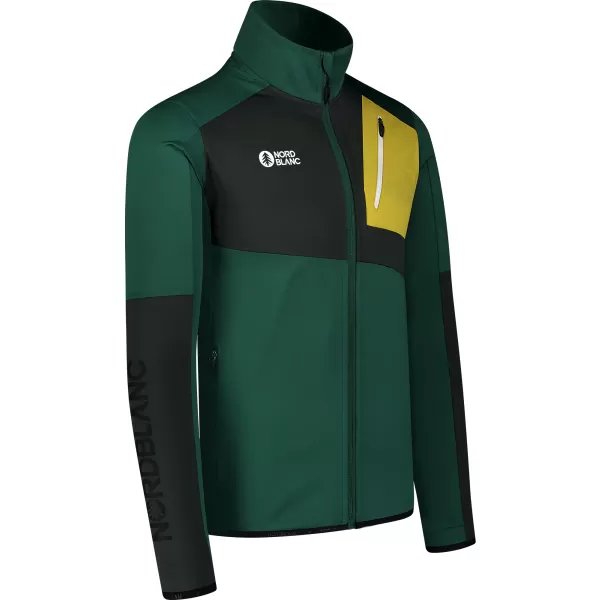  Мъжки суичър powerfleece NORDBLANC RIVER ЗЕЛЕНО 