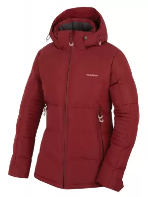 Дамско зимно яке HUSKY NOREL L ТЪМНО БОРДО
