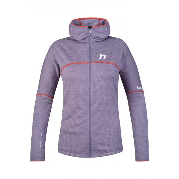  Дамски суичър HANNAH MEDA HOODY ЛАВАНДУЛА СИВО МЕЛ 