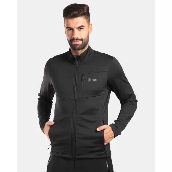  Мъжки еластичен суичър KILPI ERIN-M WM0208KI ЧЕРЕН 