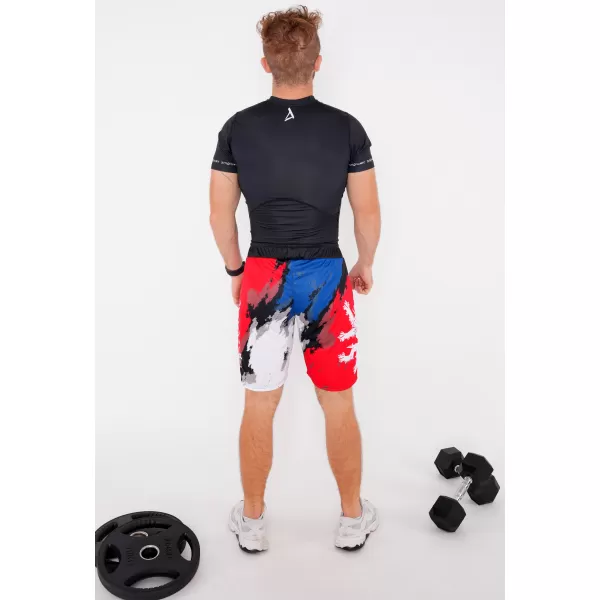  Мъжки премиум функционални шорти без джобове ALTISPORT VOJ/ALM036KRA02 ИВИЦИ 