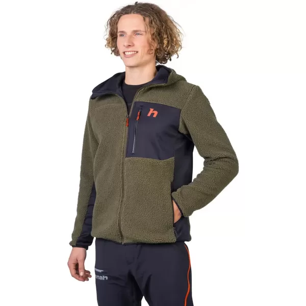  Мъжки суичър HANNAH KODIAK HOODY БРЪШЛЯНОВО ЗЕЛЕНО/АНТРАЦИТ 