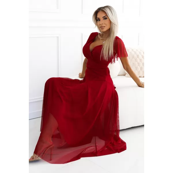  Рокля NUMOCO NASTIA 562-2 БУРГУНДИЯ 