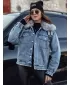 Дамско яке DSTREET FURDENIM TY4755 СВЕТЛО СИНЬО