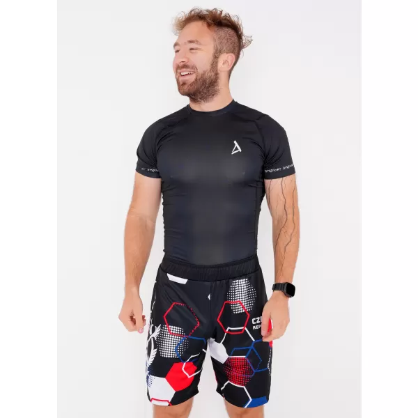  Мъжки премиум функционални шорти без джобове ALTISPORT VOJ/ALM036KRA02 ХЕКСА ЧЕРНО 