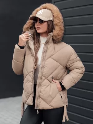 Дамско яке DSTREET LESISI TY4715 БЕЖОВО