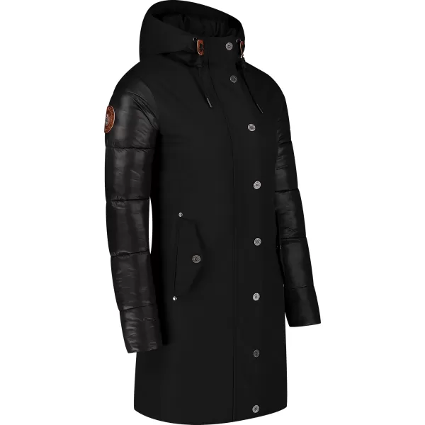  Дамско зимно палто NORDBLANC WARMHUG NBWJL8073 ЧЕРЕН 