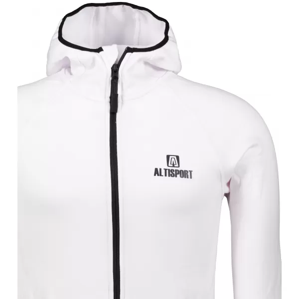  Мъжки функционален спортен суичър ALTISPORT ALM006417 БЯЛО 