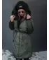 Палто DSTREET TRENDNEL TY4589 ЗЕЛЕНО